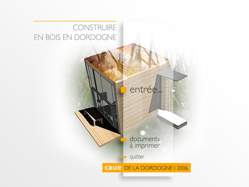 LogiCom-Media. CD Construire en Bois. Caue24